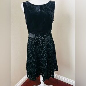 Black velvet Dress from Forever 21